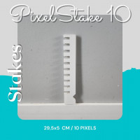 Pixel stake 10